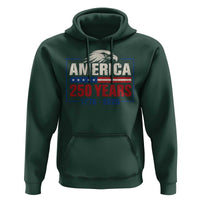 250 Anniversary USA Hoodie Retro Eagle 250 Years Of Freedom 1776 2026