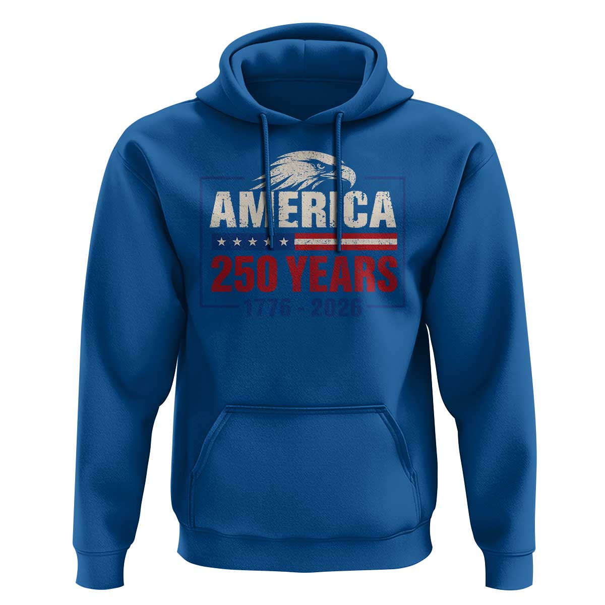 250 Anniversary USA Hoodie Retro Eagle 250 Years Of Freedom 1776 2026