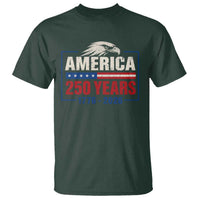 250 Anniversary USA T Shirt Retro Eagle 250 Years Of Freedom 1776 2026
