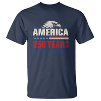 250 Anniversary USA T Shirt Retro Eagle 250 Years Of Freedom 1776 2026