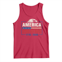 250 Anniversary USA Tank Top Retro Eagle 250 Years Of Freedom 1776 2026