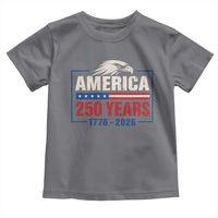 250 Anniversary USA Toddler T Shirt Retro Eagle 250 Years Of Freedom 1776 2026