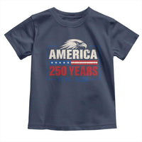 250 Anniversary USA Toddler T Shirt Retro Eagle 250 Years Of Freedom 1776 2026