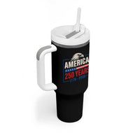 250 Anniversary USA Tumbler With Handle Retro Eagle 250 Years Of Freedom 1776 2026