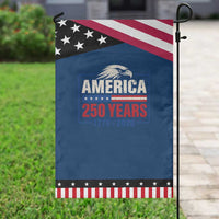 250 Anniversary USA Patriotic Garden Flag Retro Eagle 250 Years Of Freedom 1776 2026