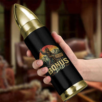 Bigfoot Bonus Dad Bullet Tumbler Retro Stepdad Fathers Day Gifts