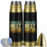 Retro World's Best Farter I Mean Father Bullet Tumbler Gag Gift Birthday Husband Dad Fathers Day