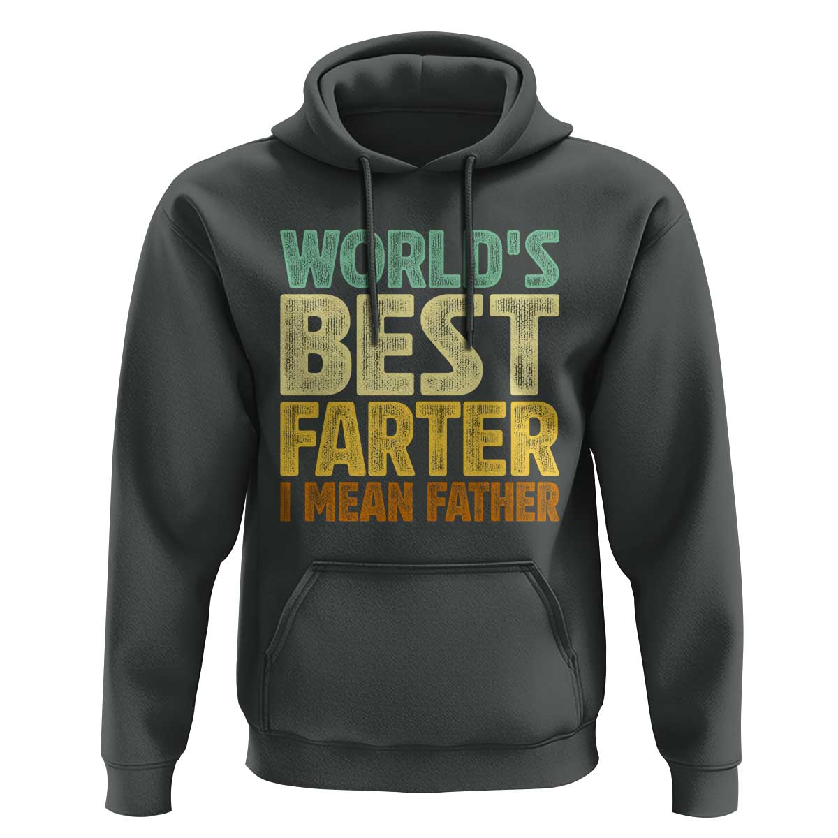 Retro World's Best Farter I Mean Father Hoodie Gag Gift Birthday Husband Dad Fathers Day