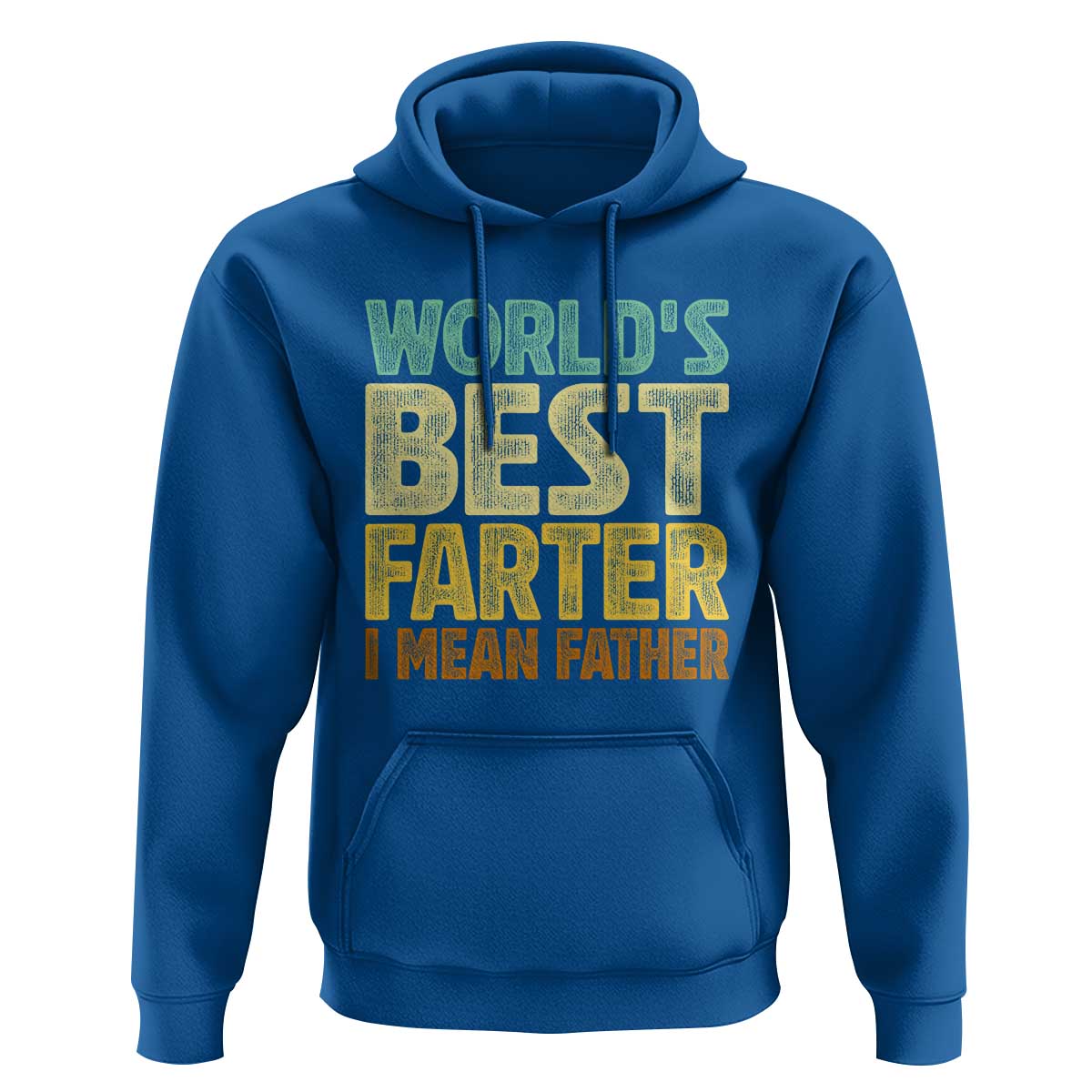 Retro World's Best Farter I Mean Father Hoodie Gag Gift Birthday Husband Dad Fathers Day