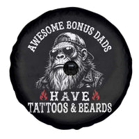 Funny Bigfoot Stepdad Spare Tire Cover Awesome Bonus Dads Have Tattoos And Beards