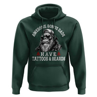 Funny Bigfoot Stepdad Hoodie Awesome Bonus Dads Have Tattoos And Beards