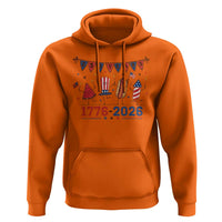 250th Anniversary USA Hoodie Patriotic Watermelon Hotdog Firework 250 Years American 1776 2026 250th 4th July