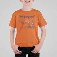 250th Anniversary USA T Shirt For Kid Patriotic Watermelon Hotdog Firework 250 Years American 1776 2026 250th 4th July