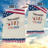 250th Anniversary USA Patriotic Garden Flag Watermelon Hotdog Firework 250 Years American 1776 2026 250th 4th July