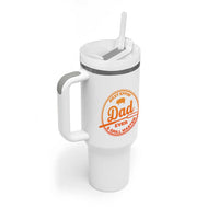 Best Effin Dad Ever And Grill Master Tumbler With Handle Funny Grilling BBQ Sarcastic