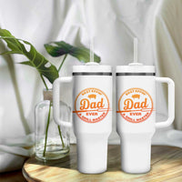 Best Effin Dad Ever And Grill Master Tumbler With Handle Funny Grilling BBQ Sarcastic