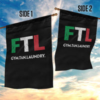 Gym Tan Laundry GTL Italian Flag Garden Flag - Wonder Print Shop