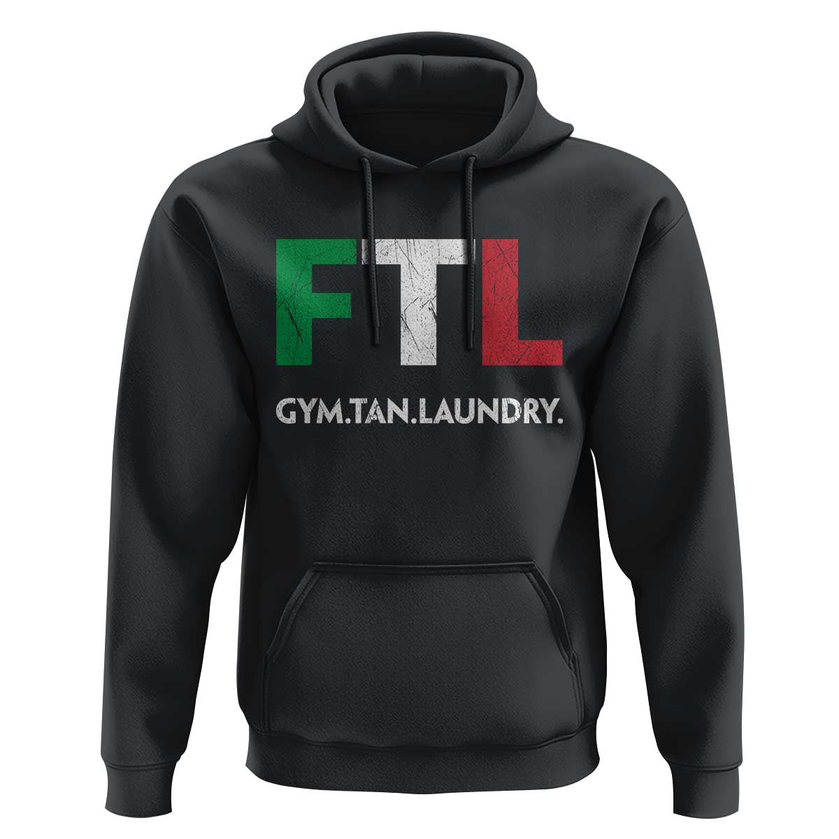 Gym Tan Laundry GTL Italian Flag Hoodie - Wonder Print Shop