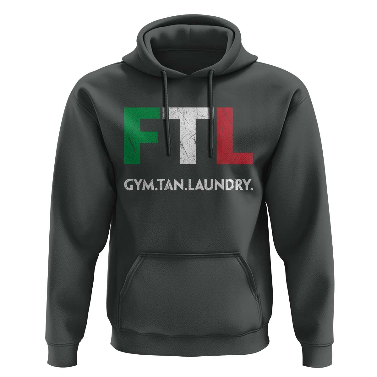 Gym Tan Laundry GTL Italian Flag Hoodie - Wonder Print Shop
