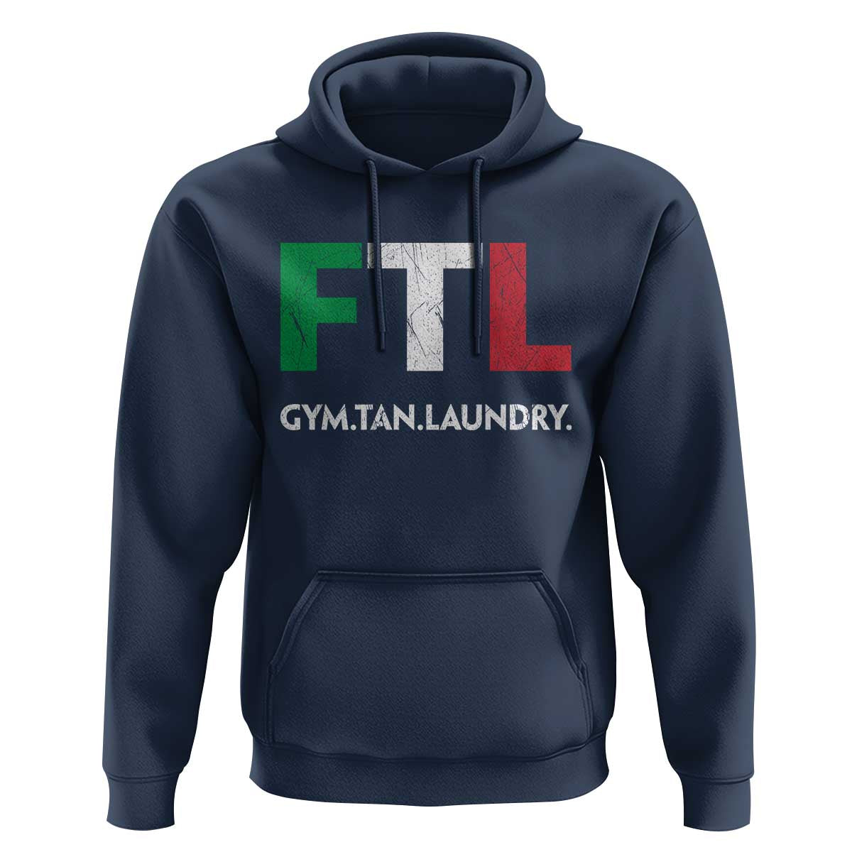 Gym Tan Laundry GTL Italian Flag Hoodie - Wonder Print Shop