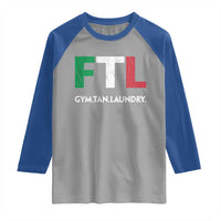 Gym Tan Laundry GTL Italian Flag Raglan Shirt - Wonder Print Shop