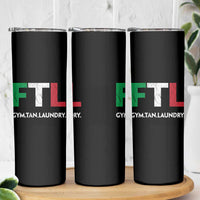 Gym Tan Laundry GTL Italian Flag Skinny Tumbler - Wonder Print Shop