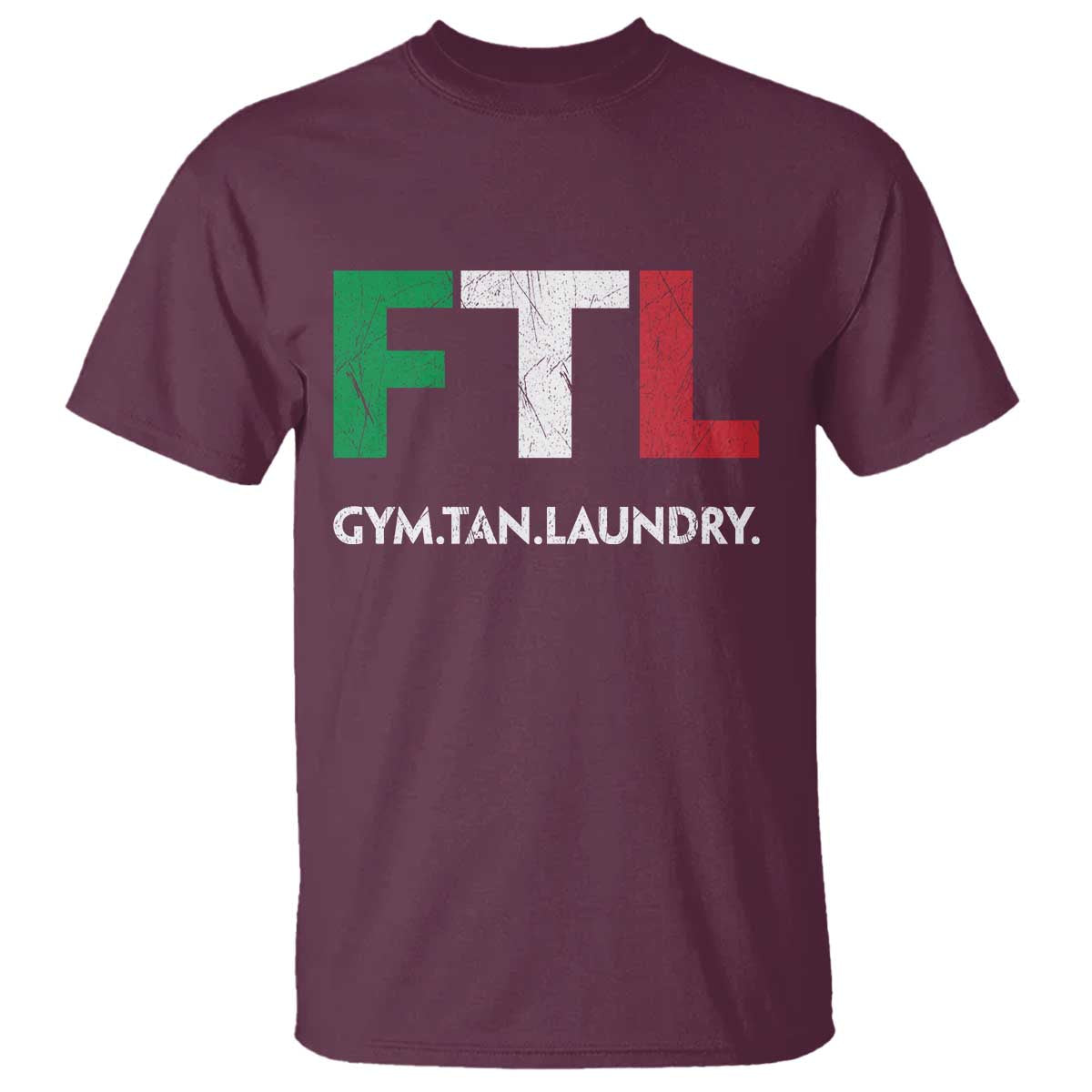 Gym Tan Laundry GTL Italian Flag T Shirt - Wonder Print Shop