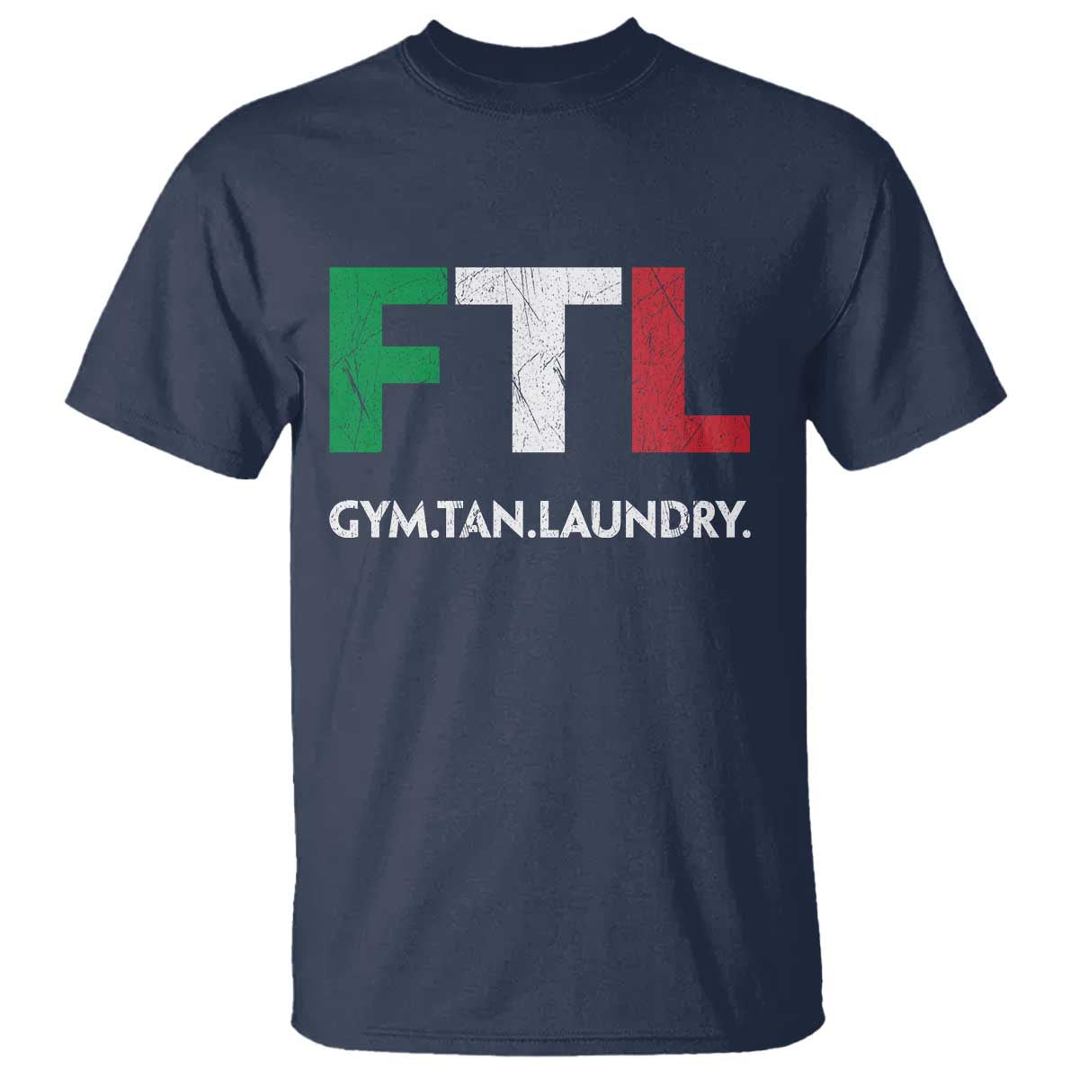 Gym Tan Laundry GTL Italian Flag T Shirt - Wonder Print Shop