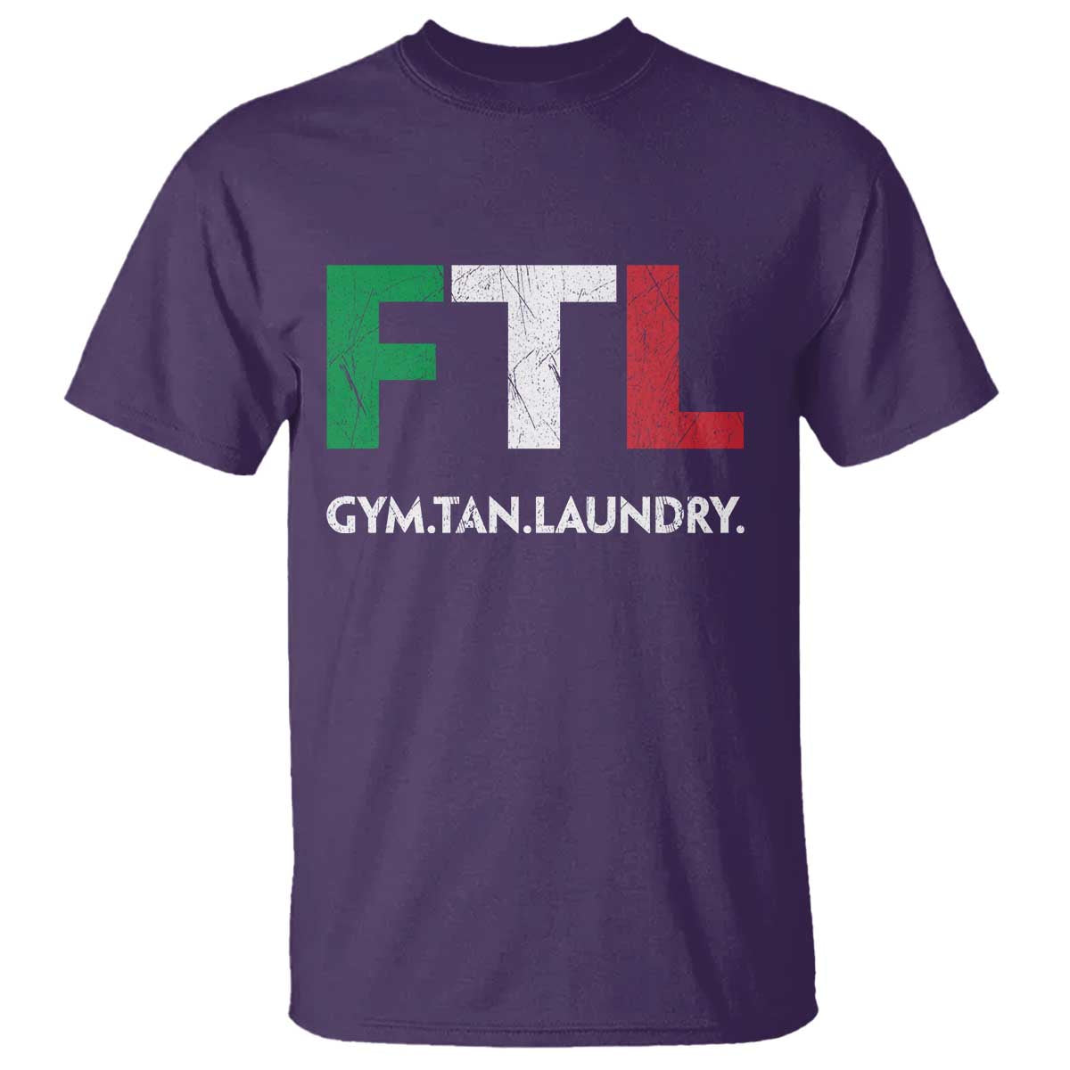 Gym Tan Laundry GTL Italian Flag T Shirt - Wonder Print Shop