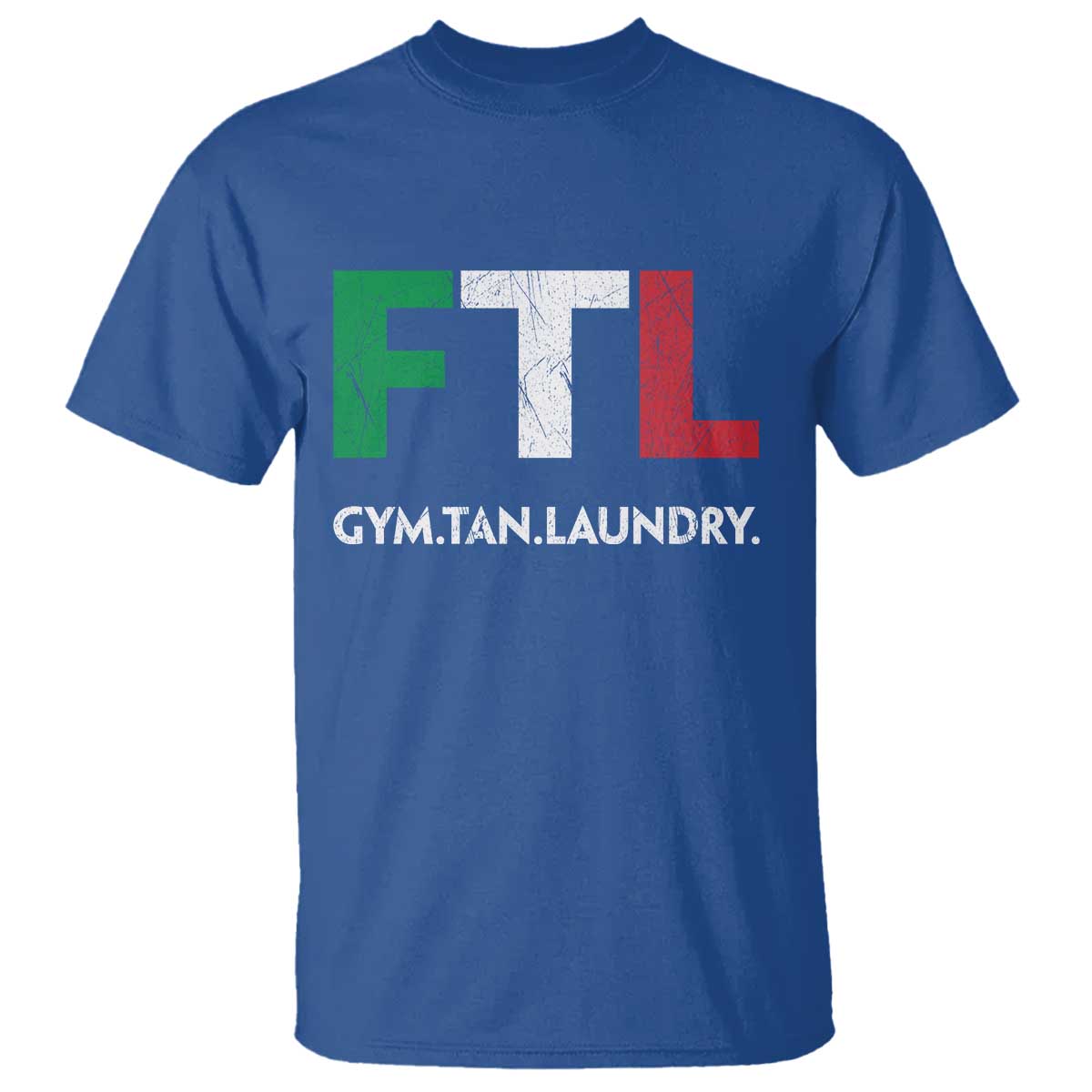 Gym Tan Laundry GTL Italian Flag T Shirt - Wonder Print Shop
