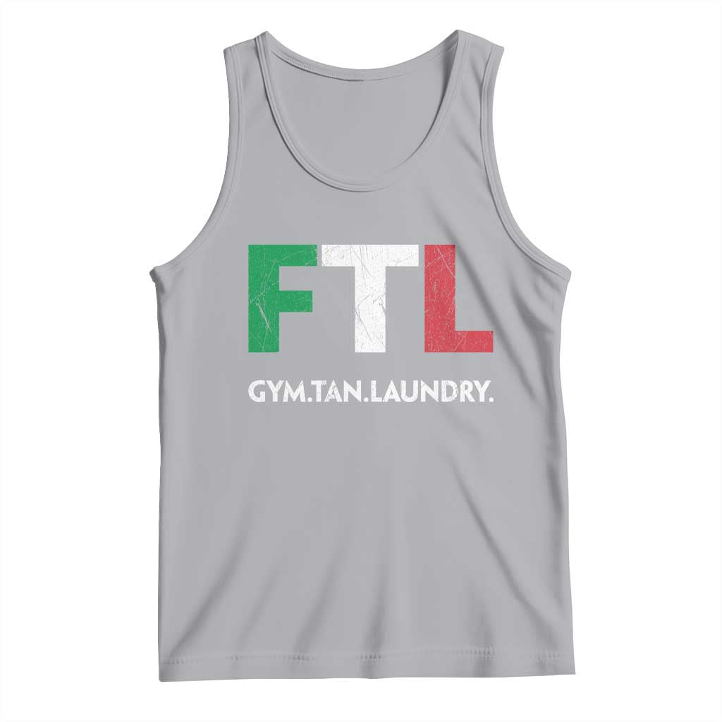Gym Tan Laundry GTL Italian Flag Tank Top - Wonder Print Shop