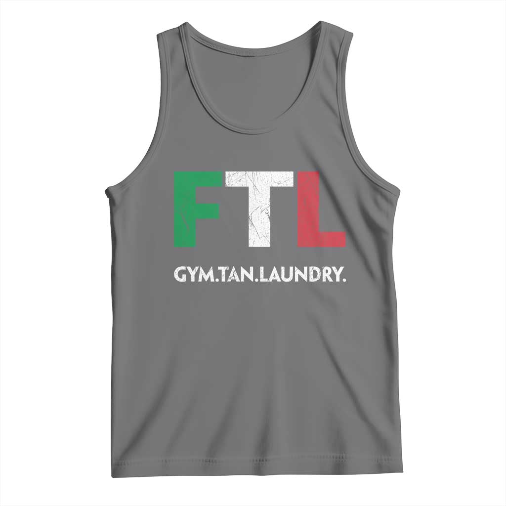 Gym Tan Laundry GTL Italian Flag Tank Top - Wonder Print Shop