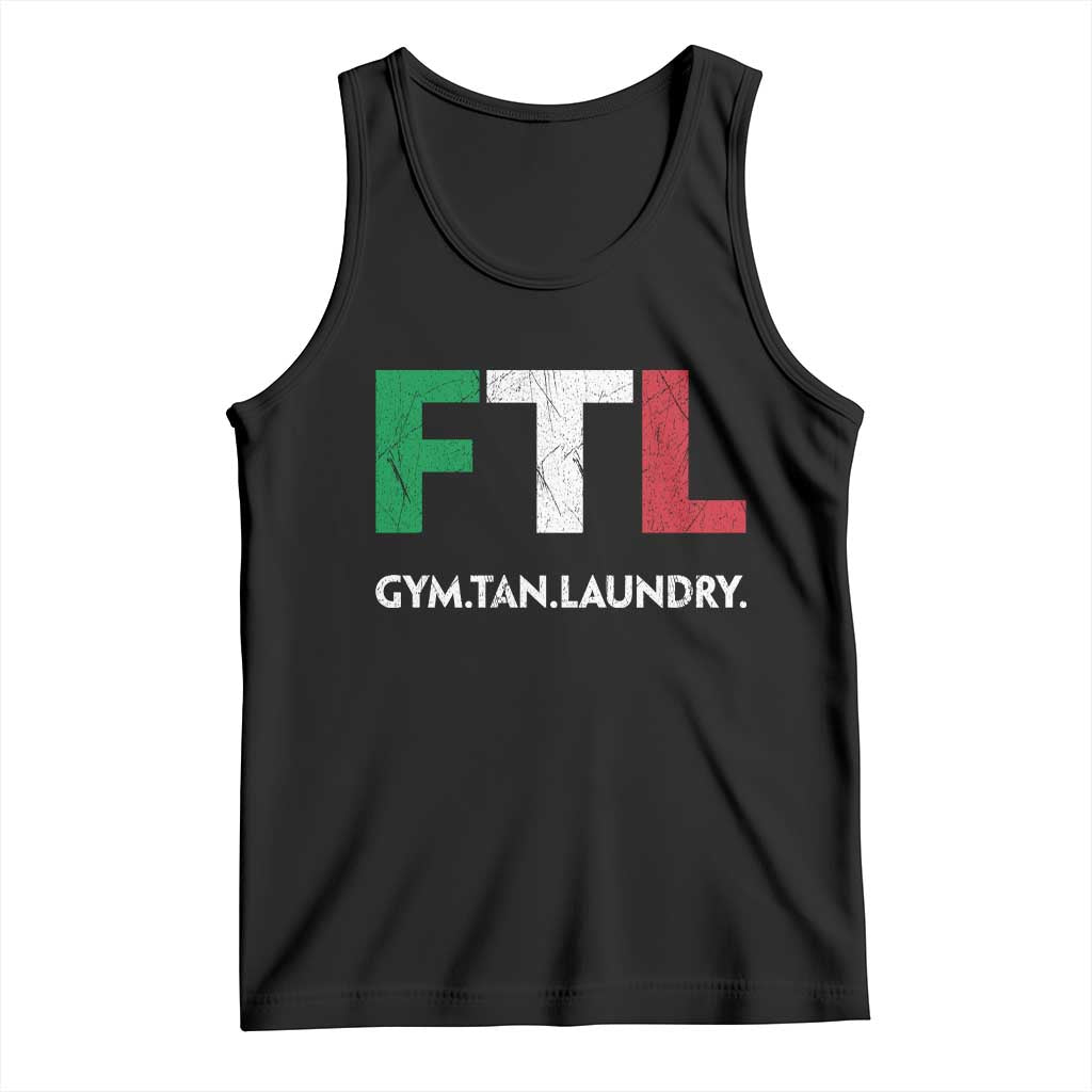Gym Tan Laundry GTL Italian Flag Tank Top - Wonder Print Shop