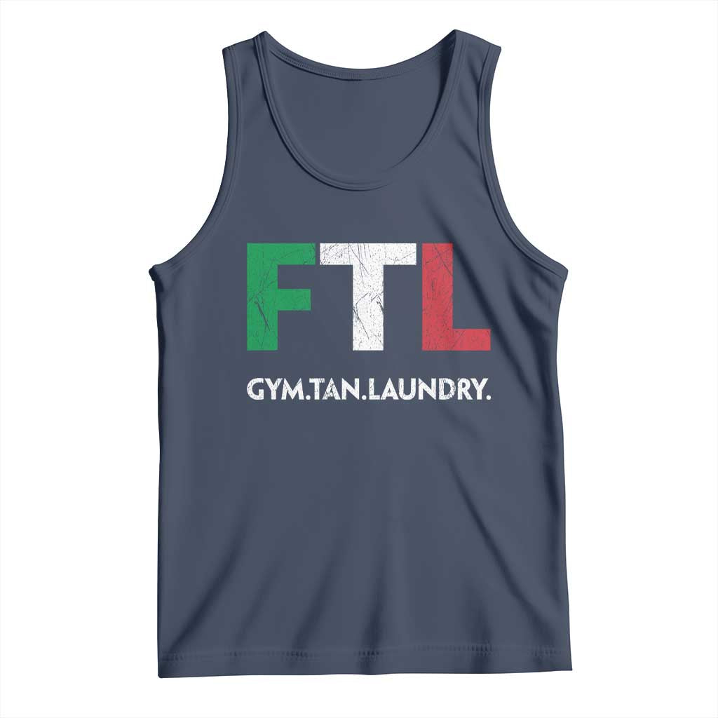 Gym Tan Laundry GTL Italian Flag Tank Top - Wonder Print Shop