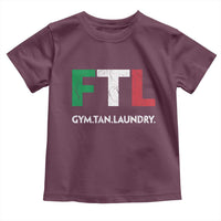 Gym Tan Laundry GTL Italian Flag Toddler T Shirt - Wonder Print Shop