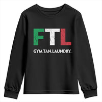 Gym Tan Laundry GTL Italian Flag Youth Sweatshirt - Wonder Print Shop