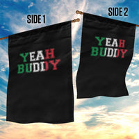 Yeah Buddy Italian Flag Garden Flag Vintage Retro - Wonder Print Shop