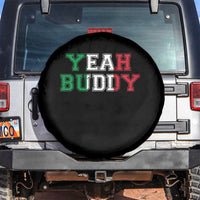 Yeah Buddy Italian Flag Spare Tire Cover Vintage Retro - Wonder Print Shop