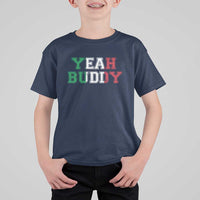 Yeah Buddy Italian Flag T Shirt For Kid Vintage Retro - Wonder Print Shop