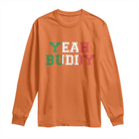 Yeah Buddy Italian Flag Long Sleeve Shirt Vintage Retro - Wonder Print Shop