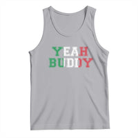 Yeah Buddy Italian Flag Tank Top Vintage Retro - Wonder Print Shop