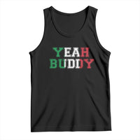Yeah Buddy Italian Flag Tank Top Vintage Retro - Wonder Print Shop