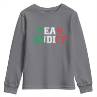 Yeah Buddy Italian Flag Youth Sweatshirt Vintage Retro - Wonder Print Shop