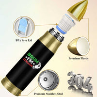 Bruh Im Italian Bullet Tumbler Italy Flag Italian Festival Funny Italian - Wonder Print Shop