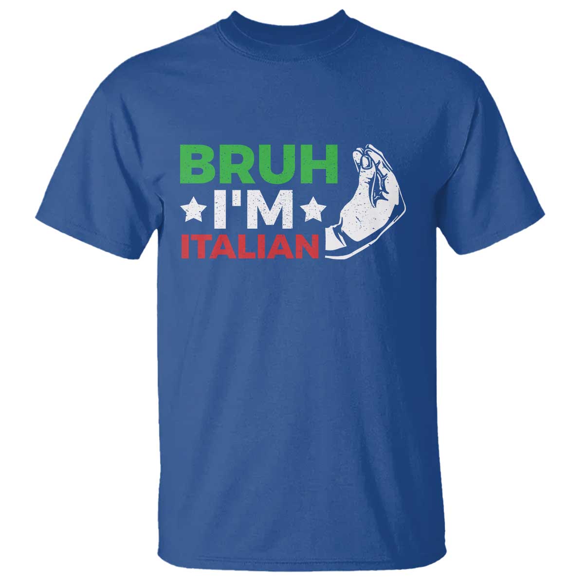 Bruh Im Italian T Shirt Italy Flag Italian Festival Funny Italian - Wonder Print Shop