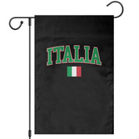 Vintage Italia Garden Flag Print Retro Varsity Italian Apparel - Wonder Print Shop