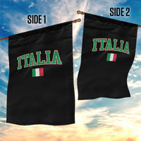 Vintage Italia Garden Flag Print Retro Varsity Italian Apparel - Wonder Print Shop