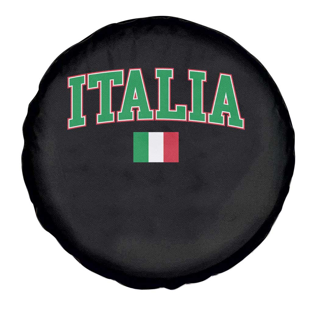 Vintage Italia Spare Tire Cover Print Retro Varsity Italian Apparel - Wonder Print Shop