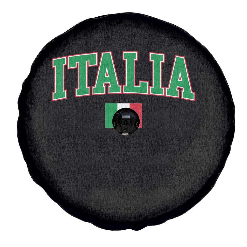 Vintage Italia Spare Tire Cover Print Retro Varsity Italian Apparel - Wonder Print Shop