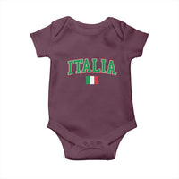 Vintage Italia Baby Onesie Print Retro Varsity Italian Apparel - Wonder Print Shop